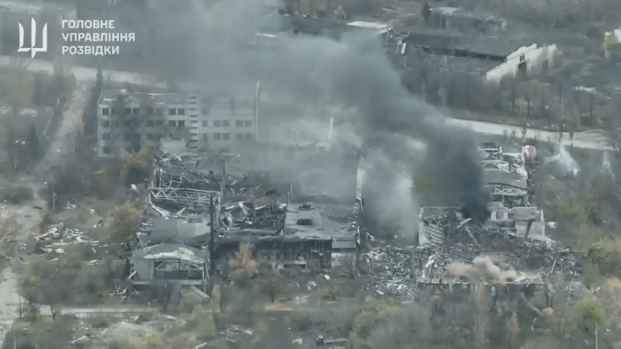 Tình báo quốc phòng Ukraine tung clip tác chiến chống quân Nga ở Pokrovsk